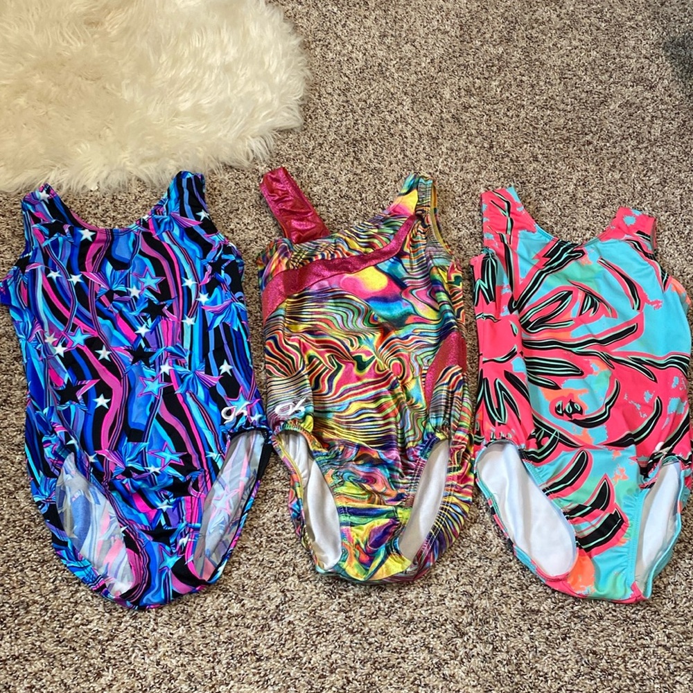 Girls GK Gymnastics Leotards size AS